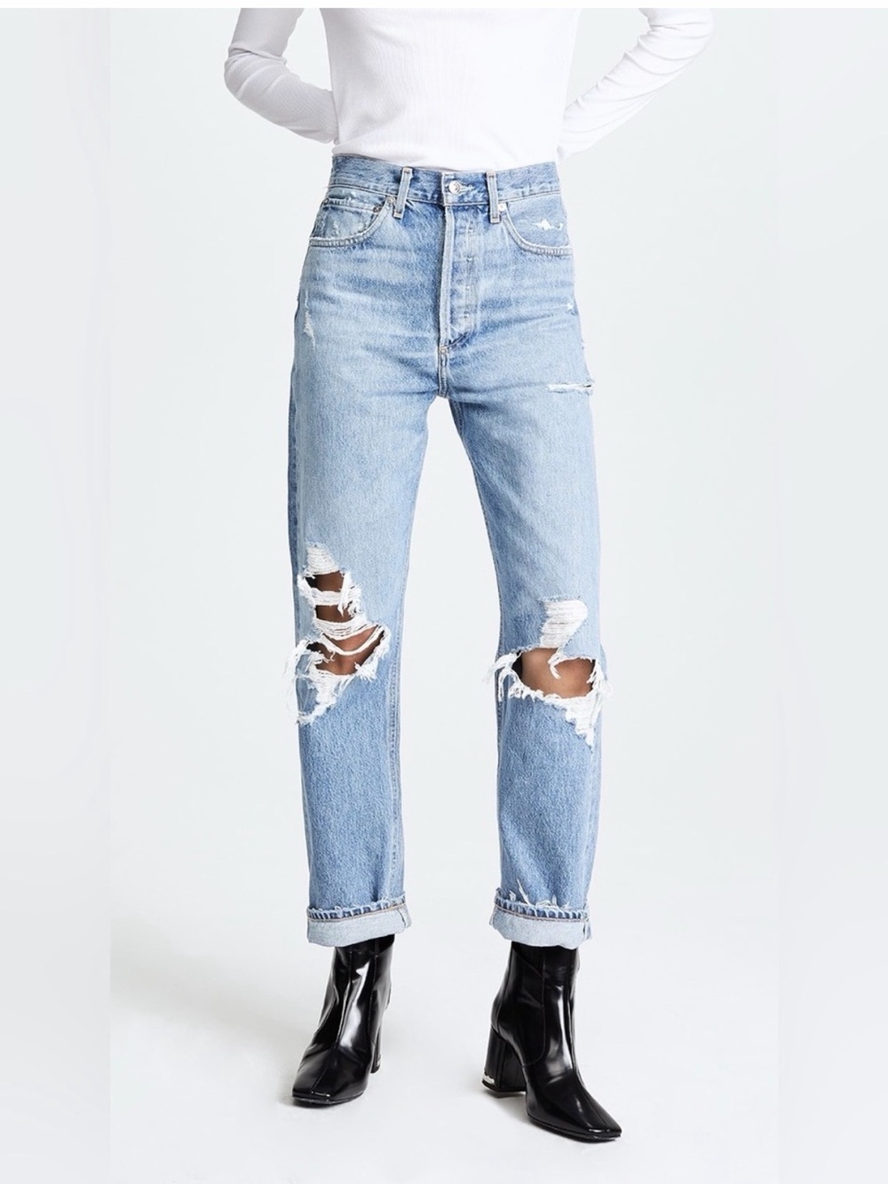 Agolde 90’s Mid Rise Straight Jeans